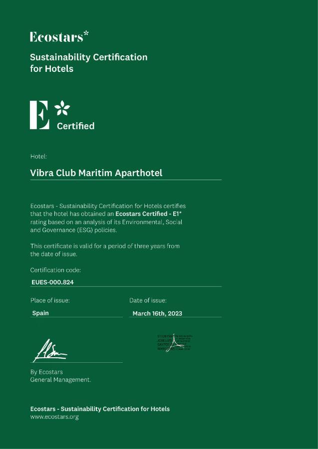 Aparthotel Vibra Club Maritim Sant Antoni de Portmany Екстериор снимка